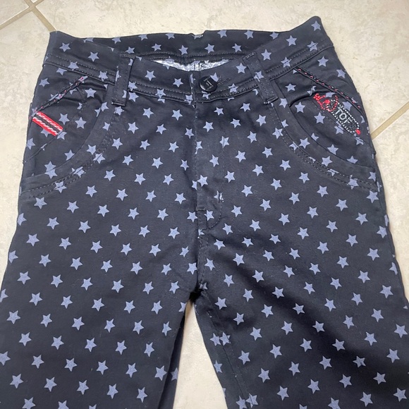 Nice girl jeans with white stars Size 36 - Picture 3 of 6